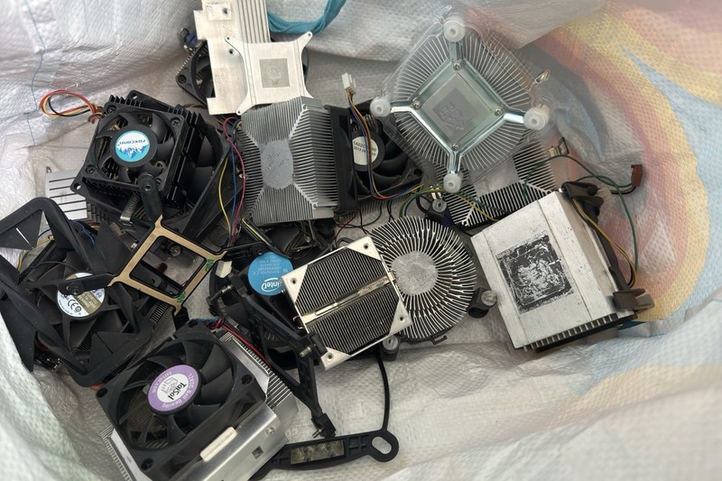 Lot Of Pc Fans and Heatsinks For Parts | Intel, AMD | Fast Ship