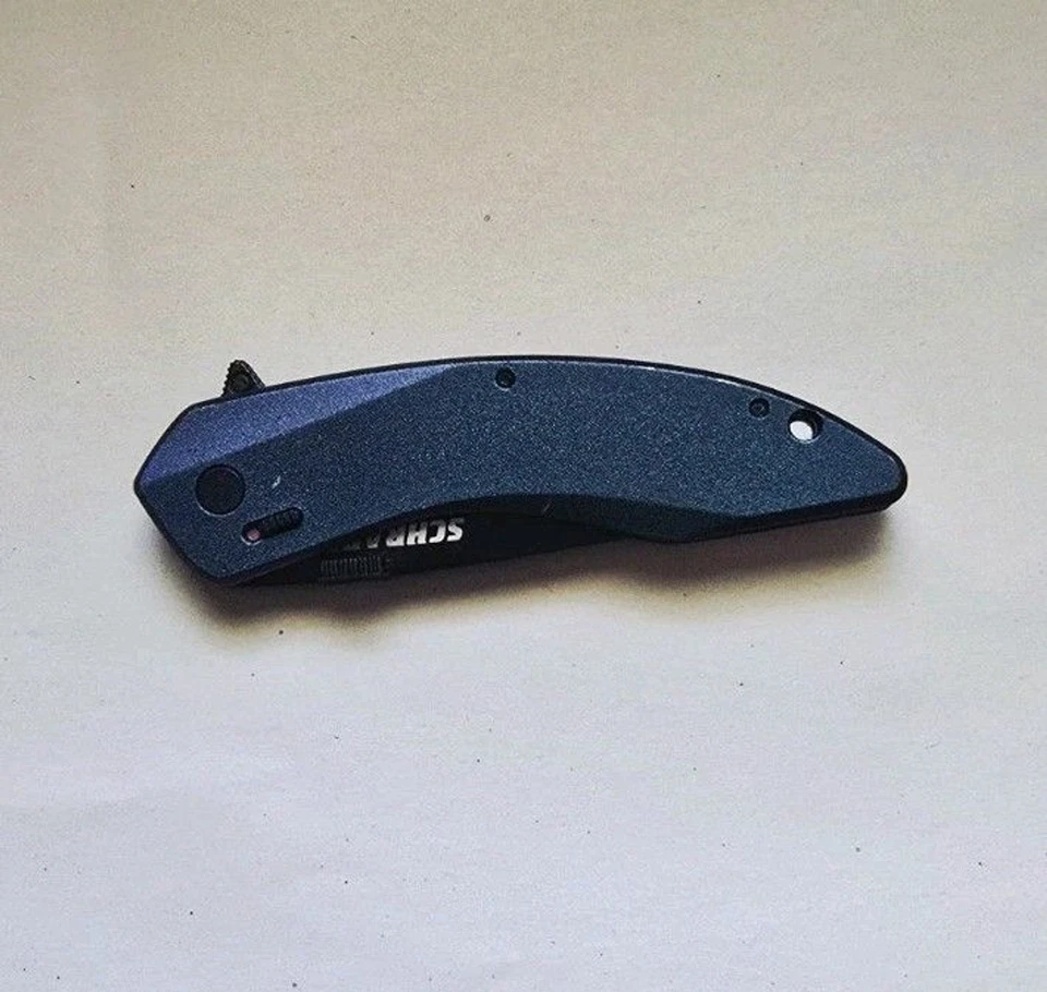 Cuchillo Plegable Schrade Landshark Asistido por Resorte Cambio de Color SCHA9CS Foto 2 de 4