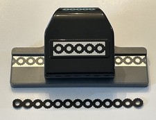 EK Success SCALLOPED CIRCLE CHAIN Border Paper Punch Scrapbook Punch