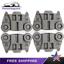  4 Packs W10195417 UPGRADED Dishwasher Wheels Lower Rack for kenmore whirlpool