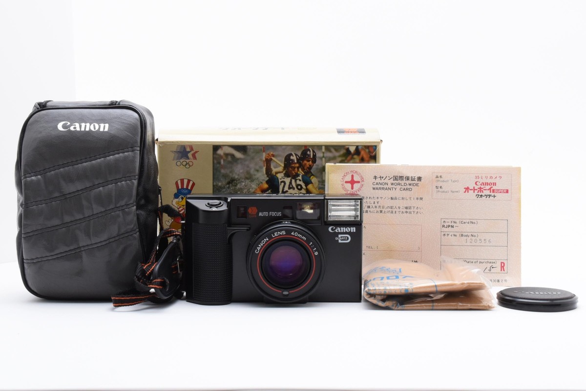 MINT w/Box] Canon AF35ML Autoboy QD Point & Shoot 35mm Film