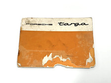 Original 1967 Porsche 912 911 911s Targa Annex Drivers Owners Manual Supplement