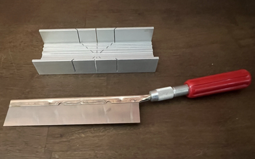 X-ACTO Razor Saw and Small Aluminum 5 1/2