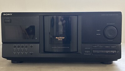 Sony CDP-CX220 CD Changer TESTED   No Remote