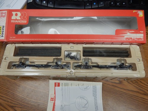 Rivarossi 2344 ST REGIE LOG CAR 2er SET NEU IN BOX SPUR HO LQQK | Zustand: New