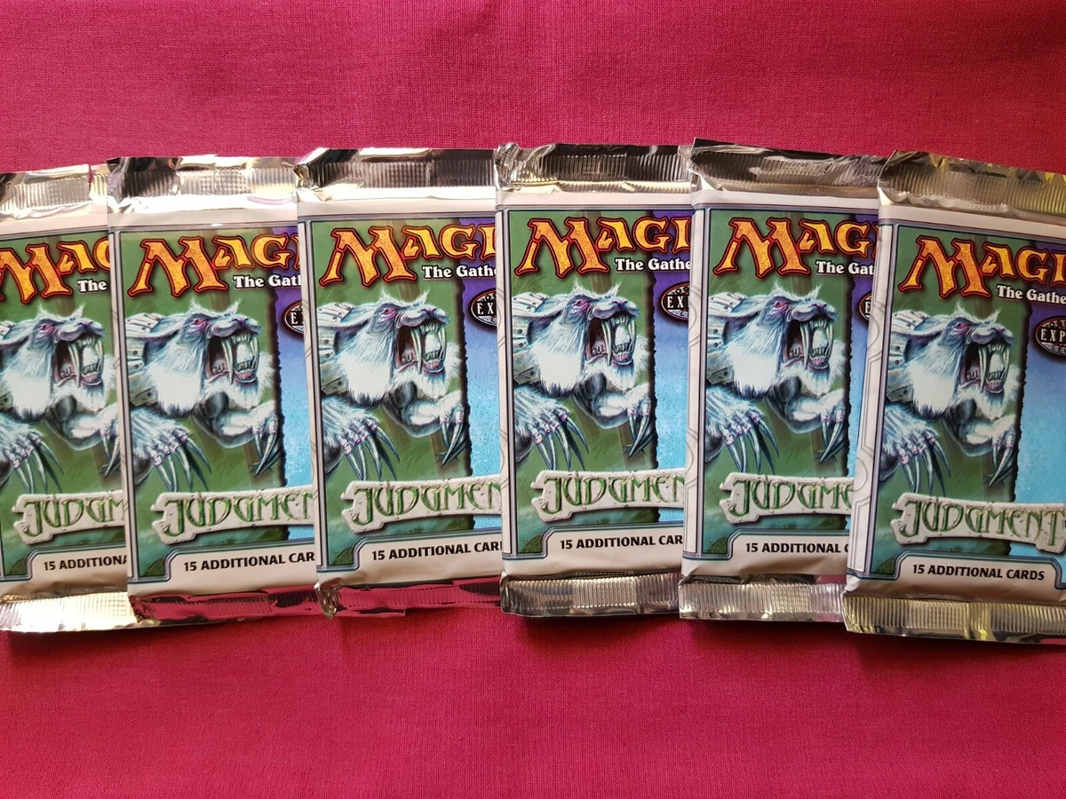 Magic: The Gathering Judgment Sealed Collectible Card Game Packs