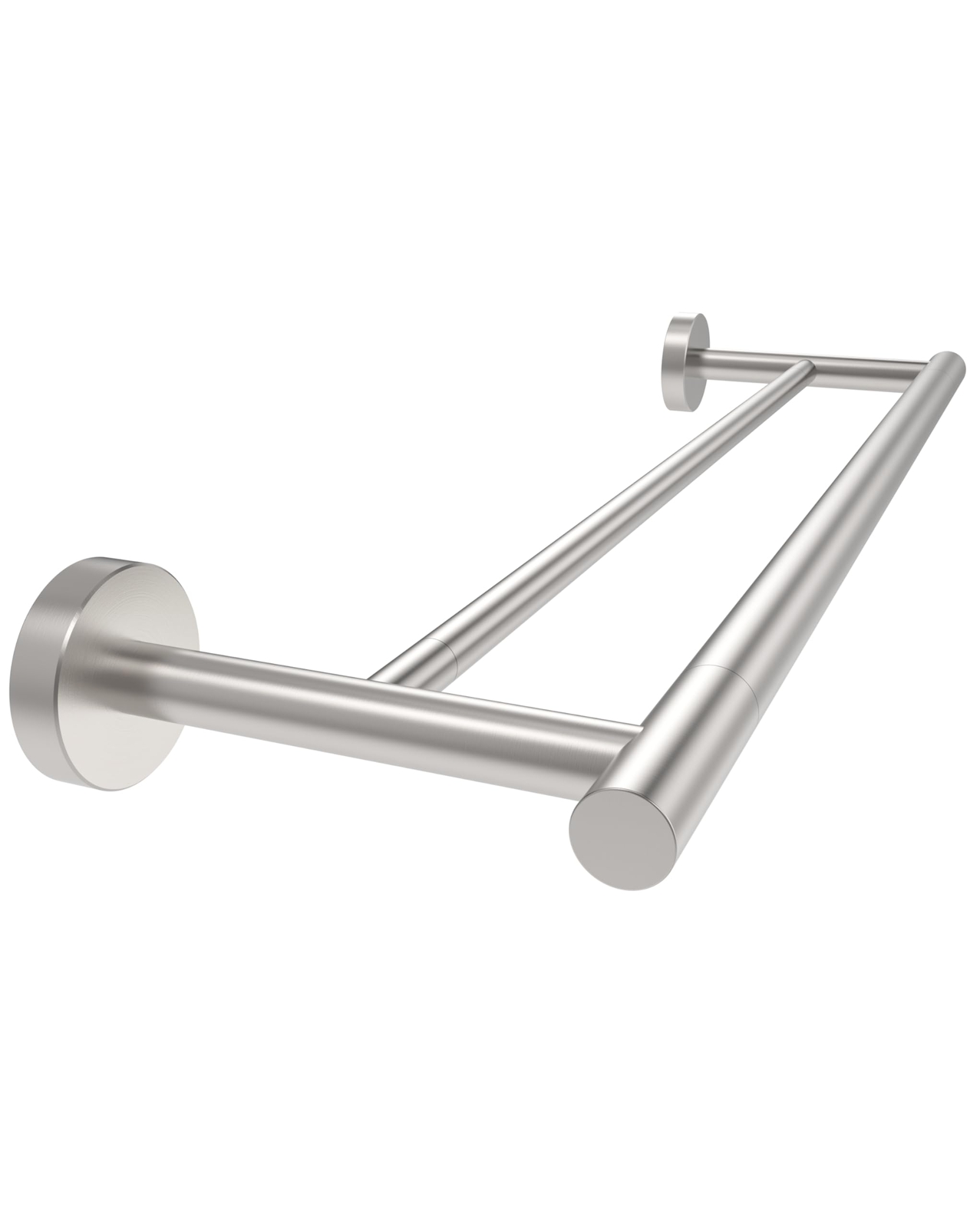 Bar Brushed 18 Inch 304 Stainless Steel Towel Rack For Bathr