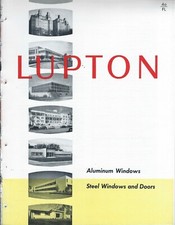 Brochure - Michael Flynn - Lupton - Aluminum Window Steel Door - 1954 (AF674)