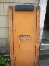 CRAFTSMAN Wood Auto Mechanics Creeper ROL-EZ-E Crown Logo 36"   ...