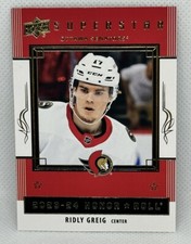 Ridly Greig 2023-24 Upper Deck Hockey Series 2 #HR55 Superstar Honor Roll