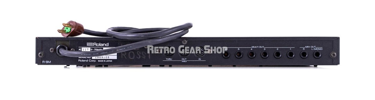 Roland R8M Total Percussion Sound Module Vintage Rare | eBay