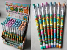 8X RARE VINTAGE 80'S BENSIA NON SHARPENING PENCILS CAMEL PENCIL TAIWAN NEW !
