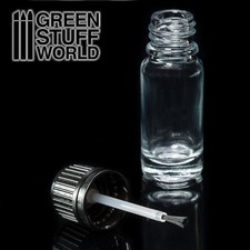 Bote de Cristal vacío con Pincel - mezcla…