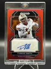 2023 Panini Prizm Draft Picks Tyreke Smith Auto Buckeyes Seahawks RC #167/199