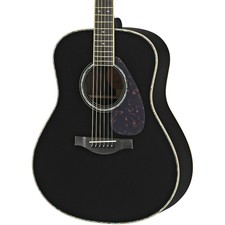 Yamaha Ll16dr L Solid Rosewood/spruce Dreadnought Acoustic-electric Guitar Black
