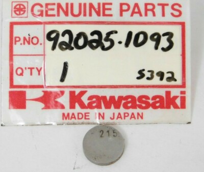 2個セット 1 NOS Kawasaki Shim 2.15T KZ ZN ZR ZX KZ750 KZ650 KZ550 ZN700 OEM