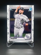 2020 Bowman Draft Base Chrome #BD-43 Chris McMahon - Colorado Rockies 