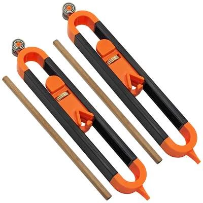 ELECTRONIX EXPRESS 2 Pack Precise Contour Scribe Tool - Corner and Edge Duplicator for Woodworking