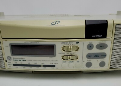 VTG GE Spacemaker Kitchen Under Cabinet 7-4290F AM FM Radio CD