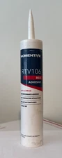 Momentive RTV106 RED High Temp Silicone Sealant Paste - 10.1 oz