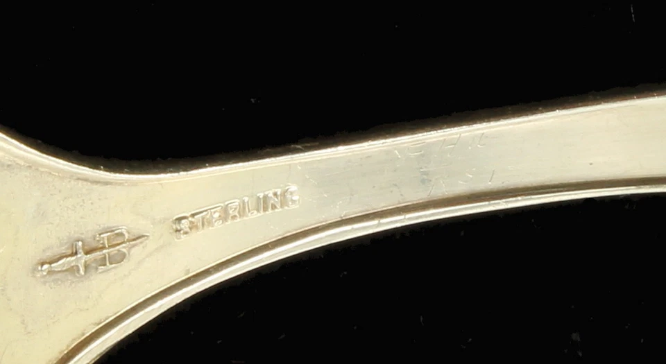 Antiguo servidor de tomate Nautilus Art Nouveau R. Blackinton & Co. de plata esterlina  Foto 4 de 4