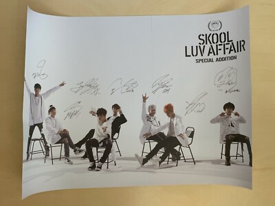 Official BTS Skool Luv Affair Special Addition Reissue with Poster