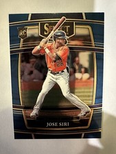 2022 JOSE SIRI RC ROOKIE #3 PANINI SELECT HOUSTON ASTROS BASE