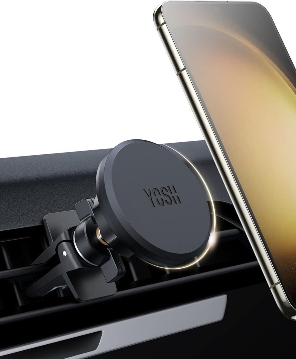 YOSH Magnetic Phone Car Mount Air Vent UK - Main Image