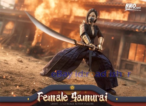 Figura de Acción Samurai Mujer Brotoys LR005 1/12 Modelo Coleccionable EN STOCK - Imagen 8 de 15