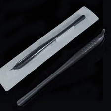 Microblading Disposable Pen Eyebrows Tattoo Permanent Makeup Sterile Microblades