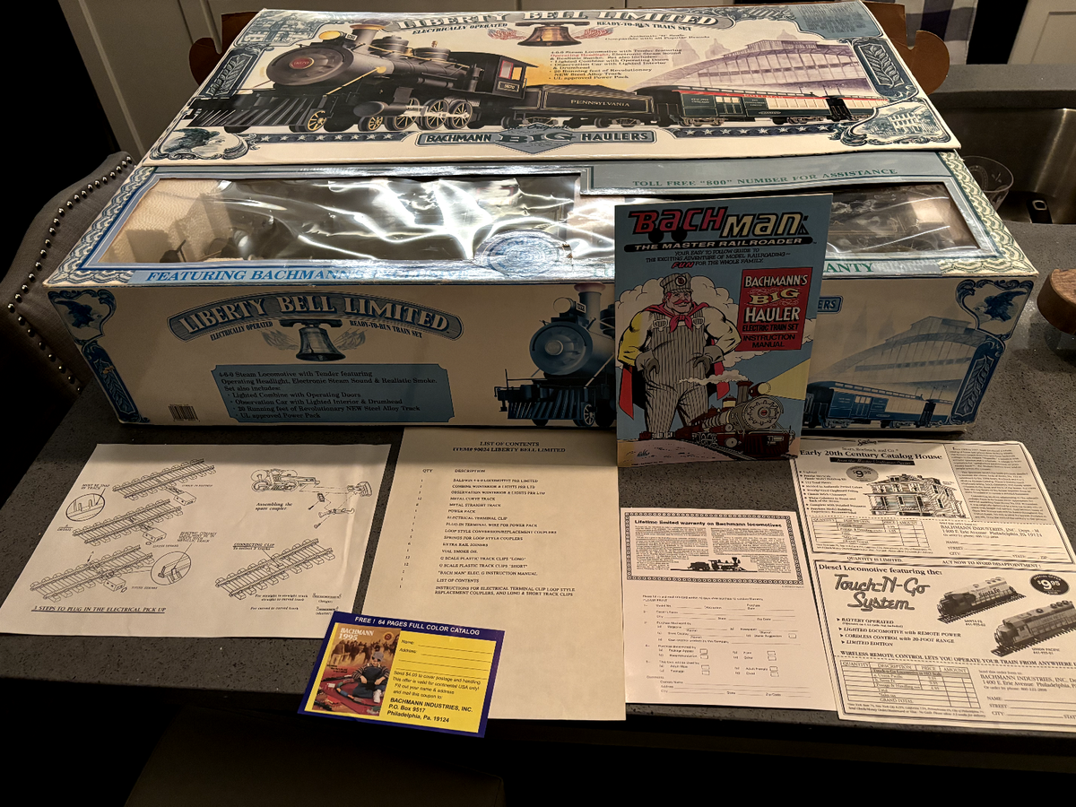 Limited Edition Liberty Bell Train Set (Full set still in box) | eBay