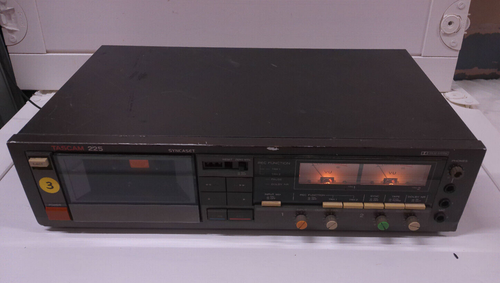 TASCAM 225 Syncaset Cassette Tape Mixdown Recorder