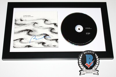 WILLIAM BASINSKI ウィリアム・バシンスキー　名作　レコード　レア COMPOSER WILLIAM BASINSKI SIGNED FRAMED 'CASCADE' CD COVER ALBUM