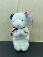 TY Beanie Baby American Blessing Praying Bear w/Original Tags 2004