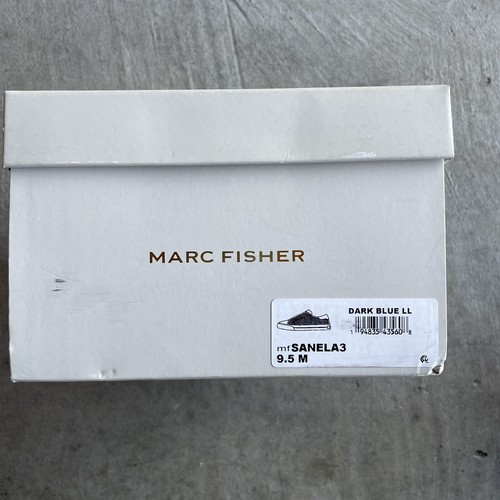 Marc Fisher Wsuwane Buty Damskie Rozmiar 9.5 Ciemnoniebieskie Sneakersy mfSanela3 - Zdjęcie 6 z 6