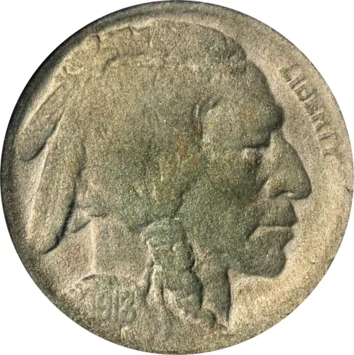 1918/7 D Buffalo Nickel NGC VF Details