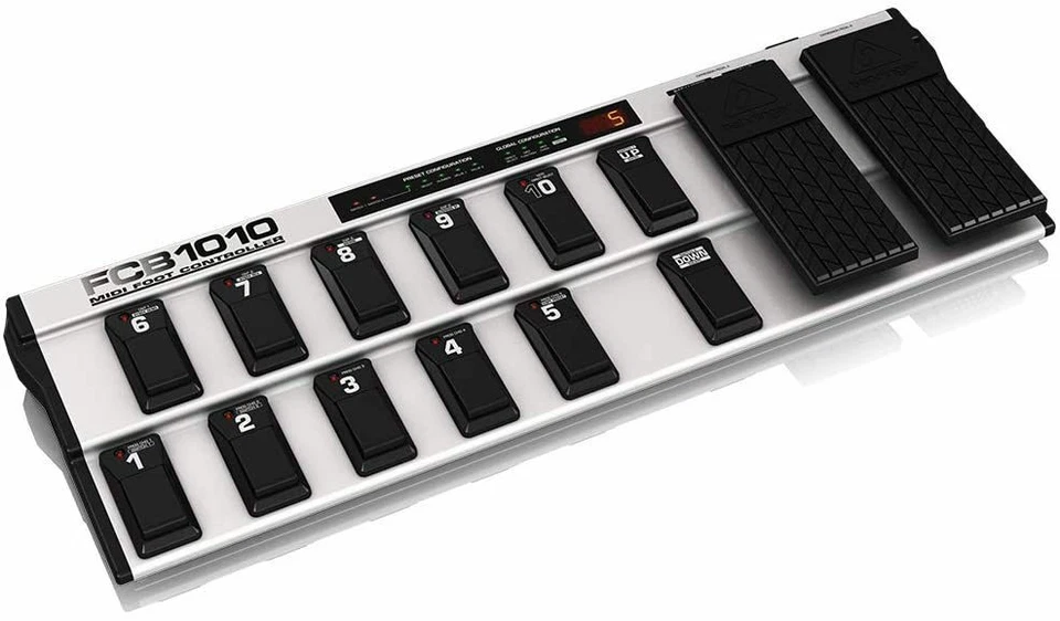 Bellinger MIDI Foot Controller Expression Pedal Slvr/Blk FCB1010 - Image 4 of 4