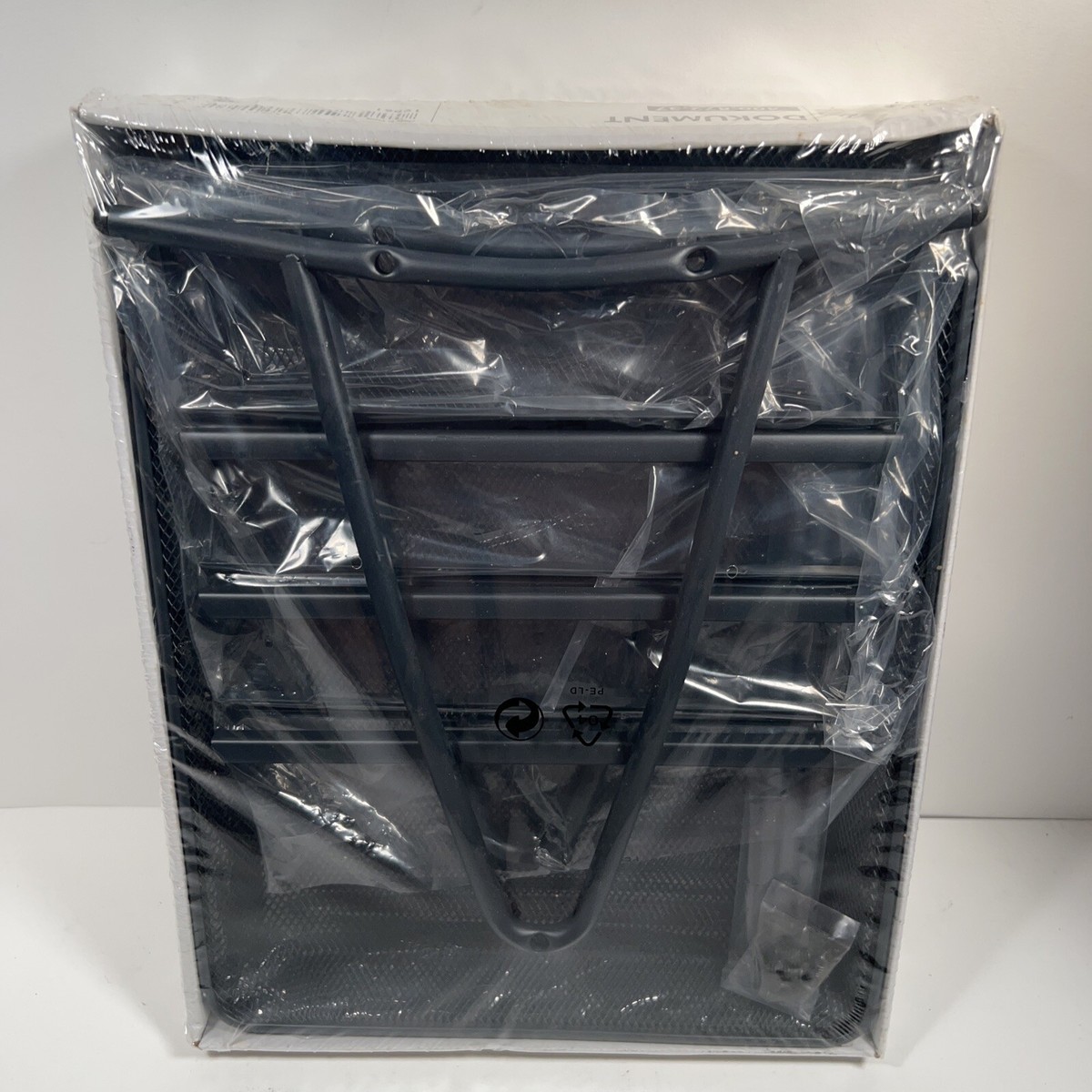 Ikea Dokument Mesh 3 Tier Document Letter Tray Black 400.872.31 | eBay