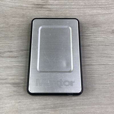 Seagate Maxtor OneTouch-4 Mini Black Portable 2.5'' 160GB External Hard Drive
