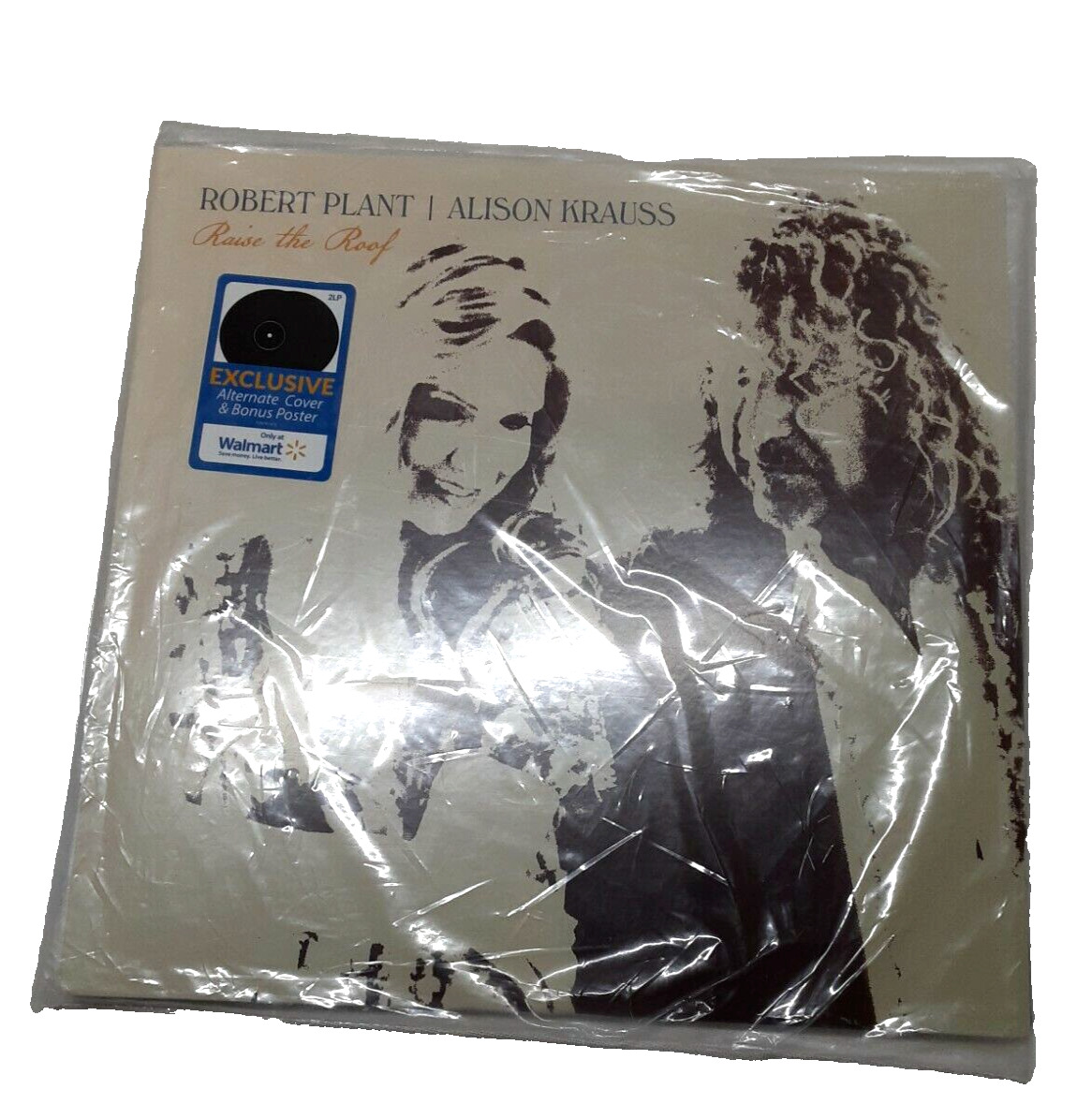 Robert Plant/Alison Krauss Vinyl Raise The Roof 2 LP W/Alt Cover & Print New