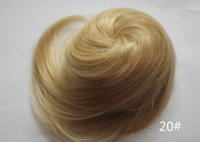 Damen Haarteil  Hepburn Dutt Perücken Haarknoten Neu ZY