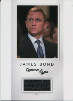 James Bond Archives 2016 Spectre Relic Card PR14 James Bond's Suit