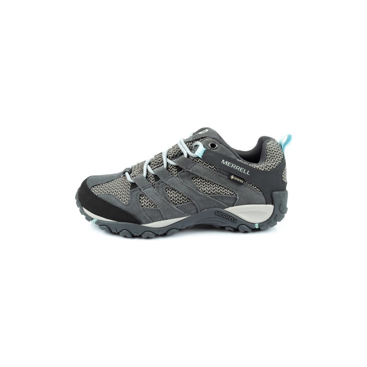 Scarpe da trekking impermeabili Merrell Gore Tex da donna tutte le taglie grigie da passeggio prezzo consigliato £ 140