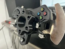 Logitech G27 / G29 / G920 / G923 Steering Wheel Adapter Plate Black 