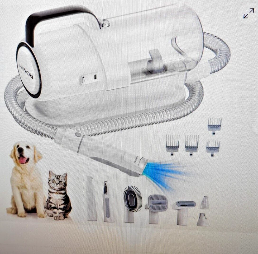 HINOKI PET GROOMING KIT AND VACUUM MAS-502-US