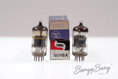 2 Vintage Mix 6GH8/6EA8 Pentode Triode TV Tube Valve- BangyBang Tubes