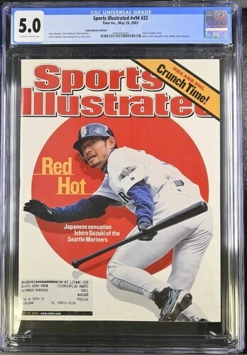 Ichiro Suzuki (SPORTS ILLUSTRATED 2001)  CGC 5.0