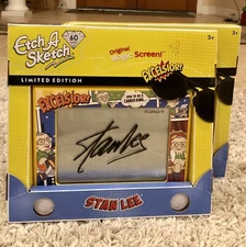 Etch-A-Sketch 60th Anniversary Limited Edition Stan Lee Excelsior! Marvel Comics