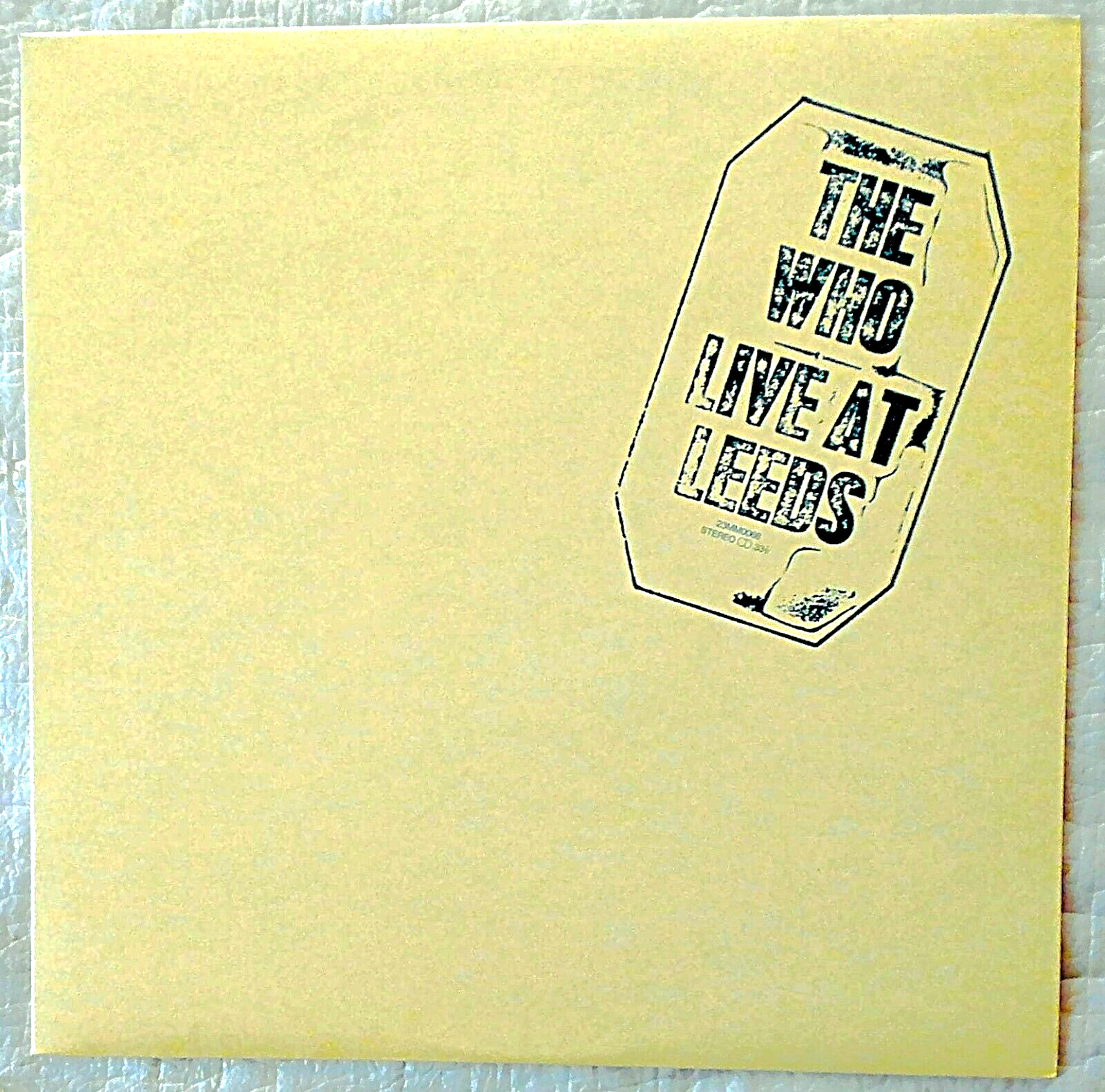 JAPAN LP - THE WHO - LIVE AT LEADS - VG++ Play Graded Vinyl - Polydor KK/Victor