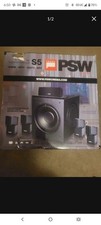 PSW S4 5.1 HD Home Theater System Surround Sound Speakers
